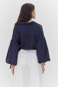 Brianna Balloon Sleeve Shirt