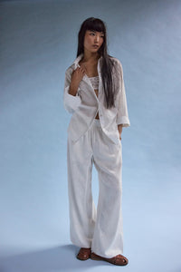 Days End Linen Pull On Pant