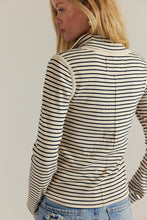 Lake Henley Stripe Top
