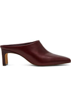 Jamason Leather Heeled Mule