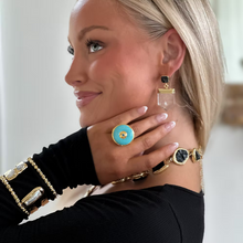 Easton Elle Round Turquoise Ring, vendor product view