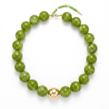 Lyonlee - Multicolor Oversized Beaded Statement Necklace: 4