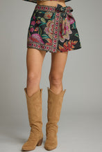 Havana Botanical Print Skort