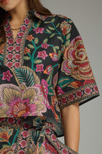Havana Botanical Print Top