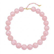 Lyonlee - Multicolor Oversized Beaded Statement Necklace: 4