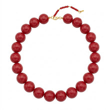 Lyonlee - Multicolor Oversized Beaded Statement Necklace: 4