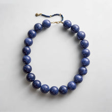 Lyonlee - Multicolor Oversized Beaded Statement Necklace: 4
