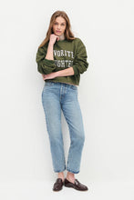 The Cropped Collegiate Sweatshirt