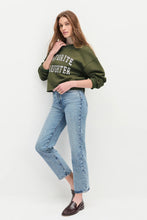 The Cropped Collegiate Sweatshirt