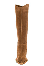 Free People Sway Low Slouch Boots 2.0 in Tan suede, product view 4