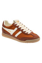 Gola Firefly sneaker in Pale Rust/Rust/Off White — angle view