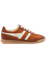 Gola Firefly sneaker in Pale Rust/Rust/Off White — side view