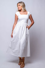 white sofie the label midi dress