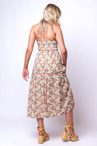 bishop and young floral halter dress