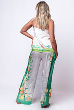 wide leg pattern pant current air