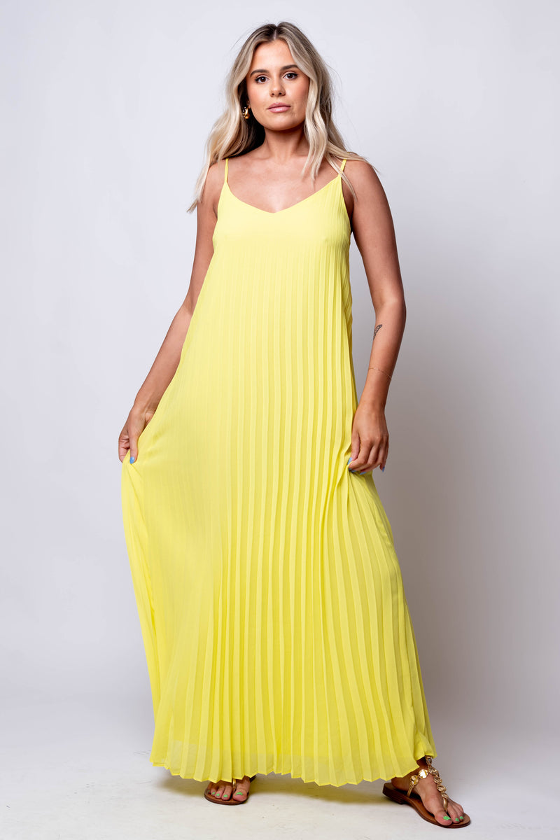 paradise pleated maxi bandit and the babe