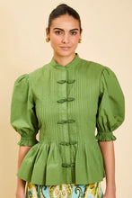 Calvin Pintucked Top