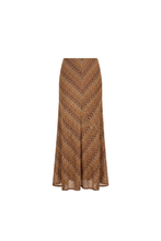 ALLISON New York Olive Skirt, Chestnut Multi, skirt-only front view