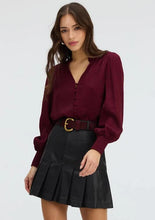 Leather Maddix Skirt