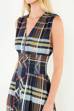The Kensington Plaid Maxi Dress