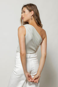 Brooklyn One Shoulder Top | one shoulder top | LINE AND DOT