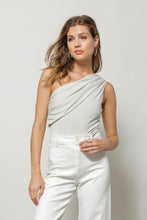 Brooklyn One Shoulder Top | one shoulder top | LINE AND DOT