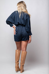 Claire Collared Romper - Bandit and the Babe