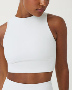 Contour Rib Mock Neck Crop Top - Bandit and the Babe