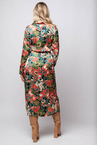 Edna Printed Midi Dress - Bandit and the Babe