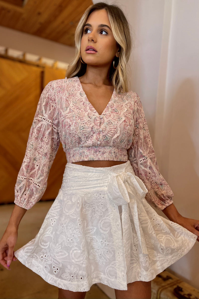 Grace & Lace Mini Skirt - Bandit and the Babe