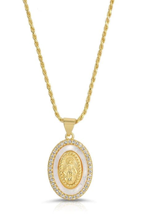 Holy Mother Mary Necklace - Bandit and the Babe