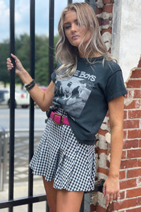 Honey Pleated Skirt | Black Combo | TENNIS SKIRT | FREE PEOPLE