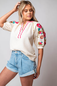 Isla Puff Sleeve Top - Bandit and the Babe