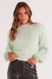 Luma Fluffy Sweater by minkpink