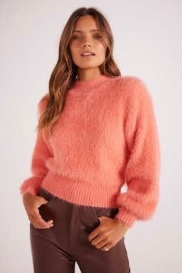 Luma Fluffy Sweater by minkpink