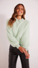 mint crew neck seweater