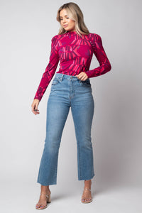 Garrie B Meira Top magenta
