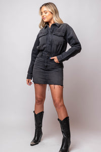 Nina Long Sleeve Mini Dress - Bandit and the Babe