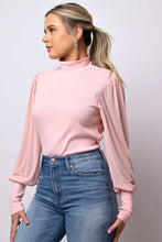 On My Mind Mesh Sleeve Top - Bandit and the Babe