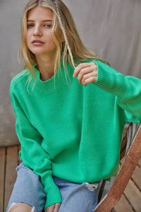 by together green sweater