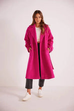 Safira Coat by minkpink berry pink