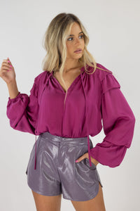 Saved By The Bell Sleeve | Fuschia - Bandit and the Babe