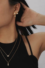 Stellar Bezel Double Charm Necklace Set - Bandit and the Babe