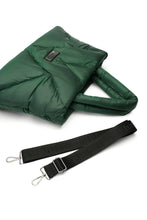 flufie Metallic Shoulder Bag in green