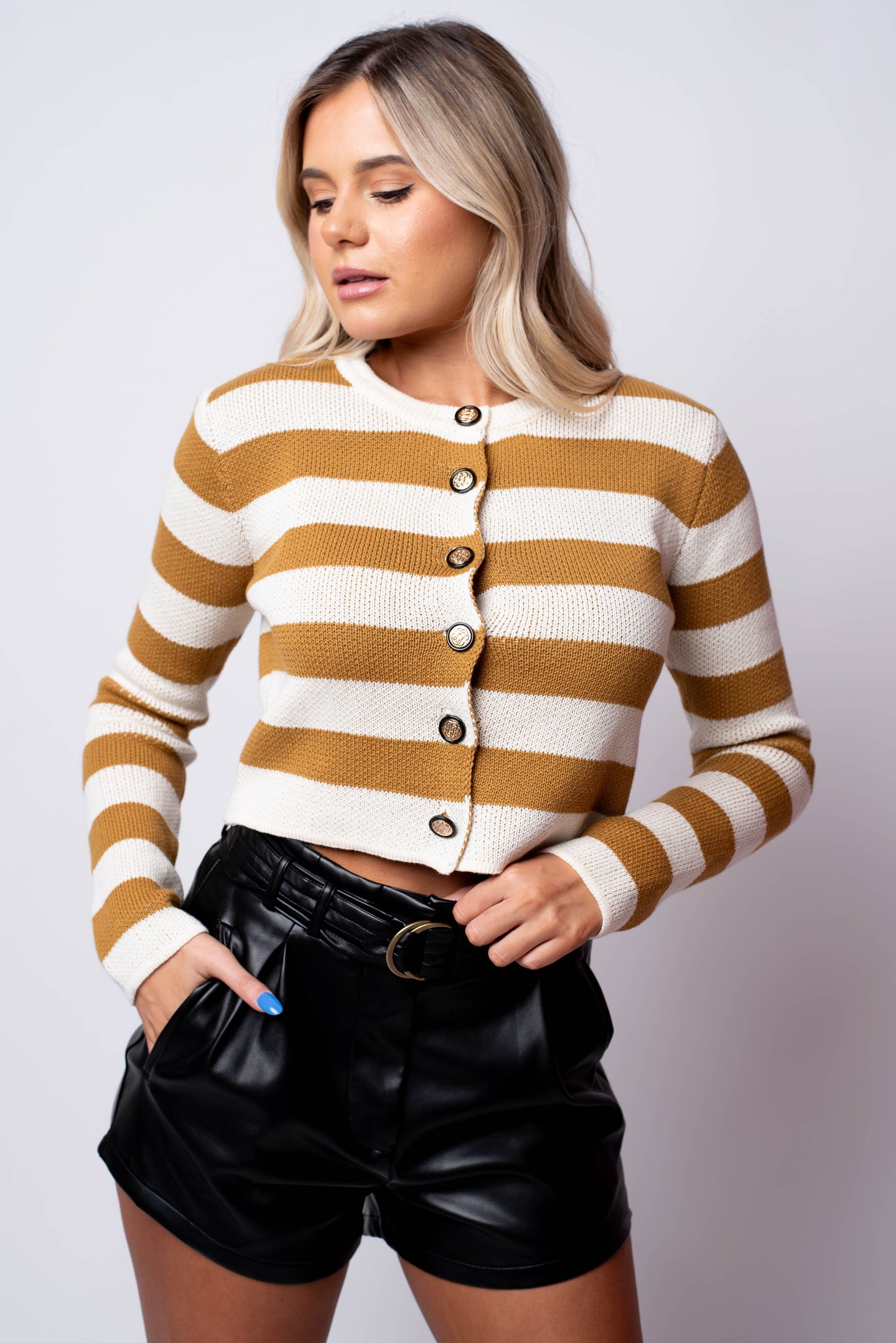 Villeroy Stripe Sweater bishop and young